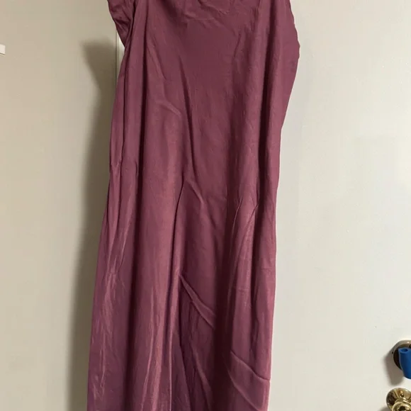 Anthropologie Lilac Bias Cut Satin Skirt 3x - Picture 3 of 5